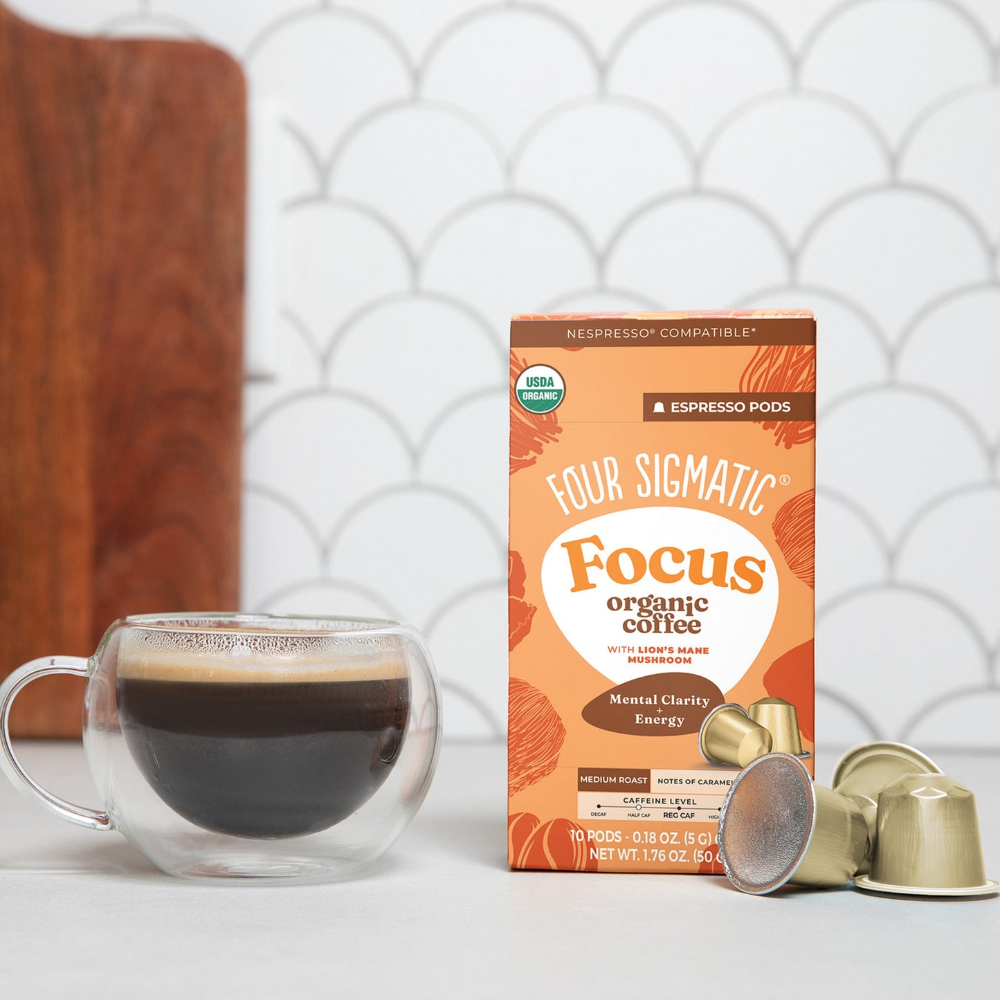 focus-medium-roast-espresso-pods-10ct-x5 Focus-medium-espresso-pod-lifestyle-1.jpg
